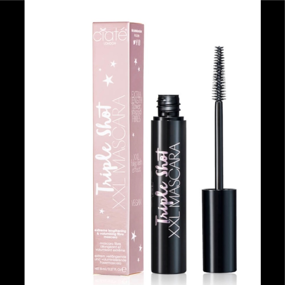 Ciaté London Triple Shot XXL Mascara - Black 8ml